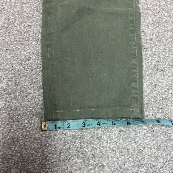 Frame Jeans Mens 31x26 Green L Homme Slim Wash Military Stretch Pants Denim - Picture 3 of 11